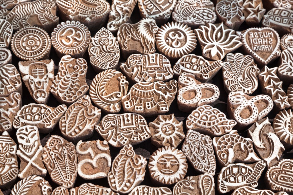 Henna Wooden Stamps